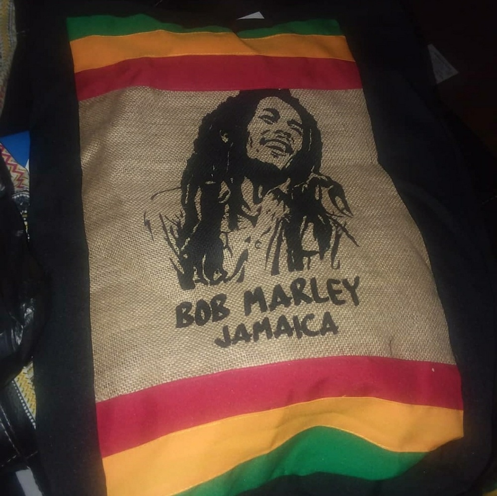 Handmade Jamaican backpacks
